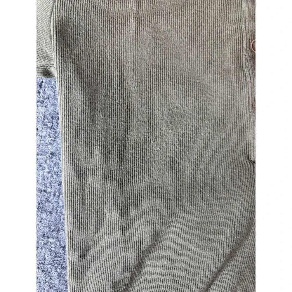 Lovers and Friends Bodysuit Women XXS Green Long Sleeve Basic Minimalist 2XS - Picture 7 of 9